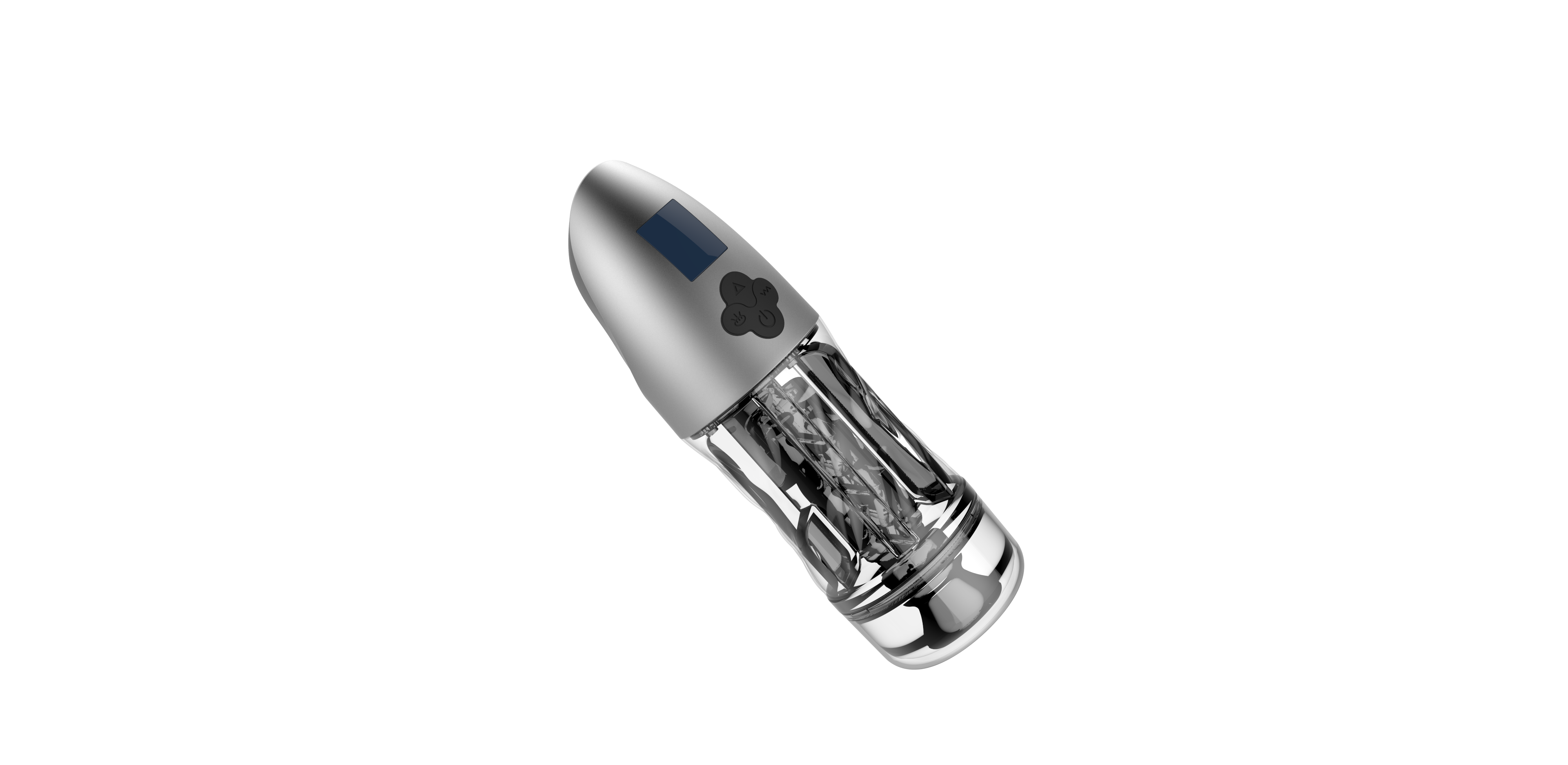 Male LCD screen vibration suction airplane cup